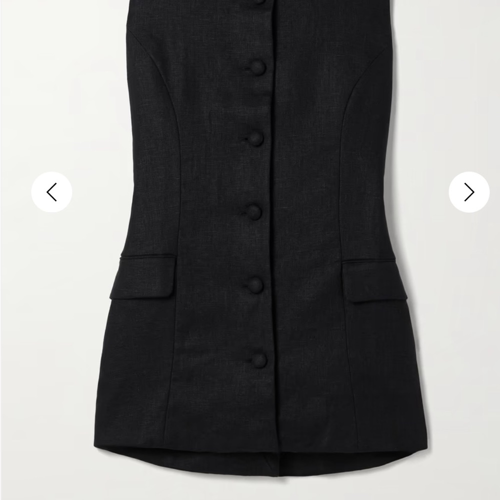 Faithfull the Brand Black Round-Neck vest